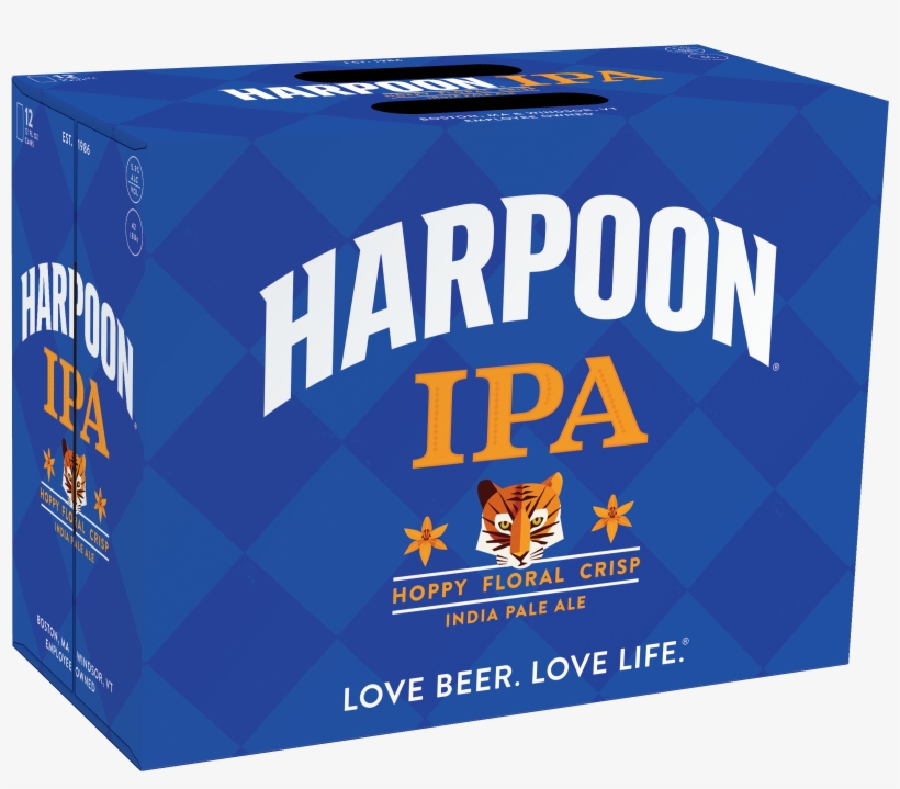Harpoon Ipa 12-pack 12oz Cans, Pdf - Box, transparent png #8906916