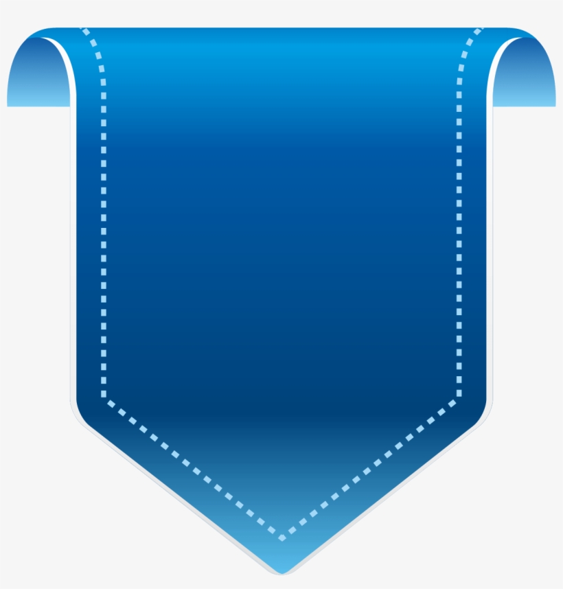 Medival Blue Banner Template Png - Baner Png, transparent png #8907621