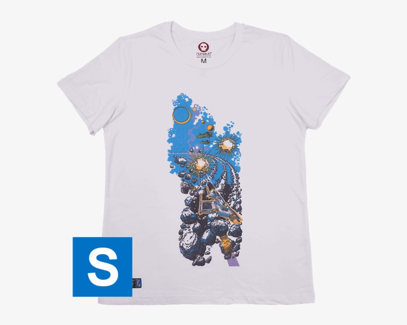 Asteroids Mens T-shirt - Arcade Game, transparent png #8908032