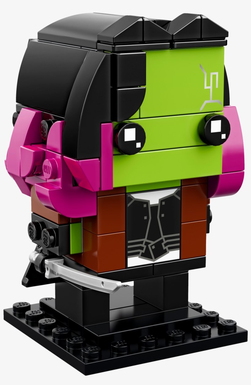 Gamora - Lego Brickheadz Gamora, transparent png #8908033