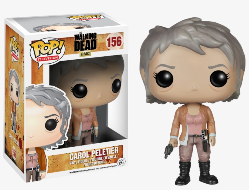 Walking Dead Carol Peletier Pop Vinyl Figure - Funko Pop The Walking Dead Carol, transparent png #8908036