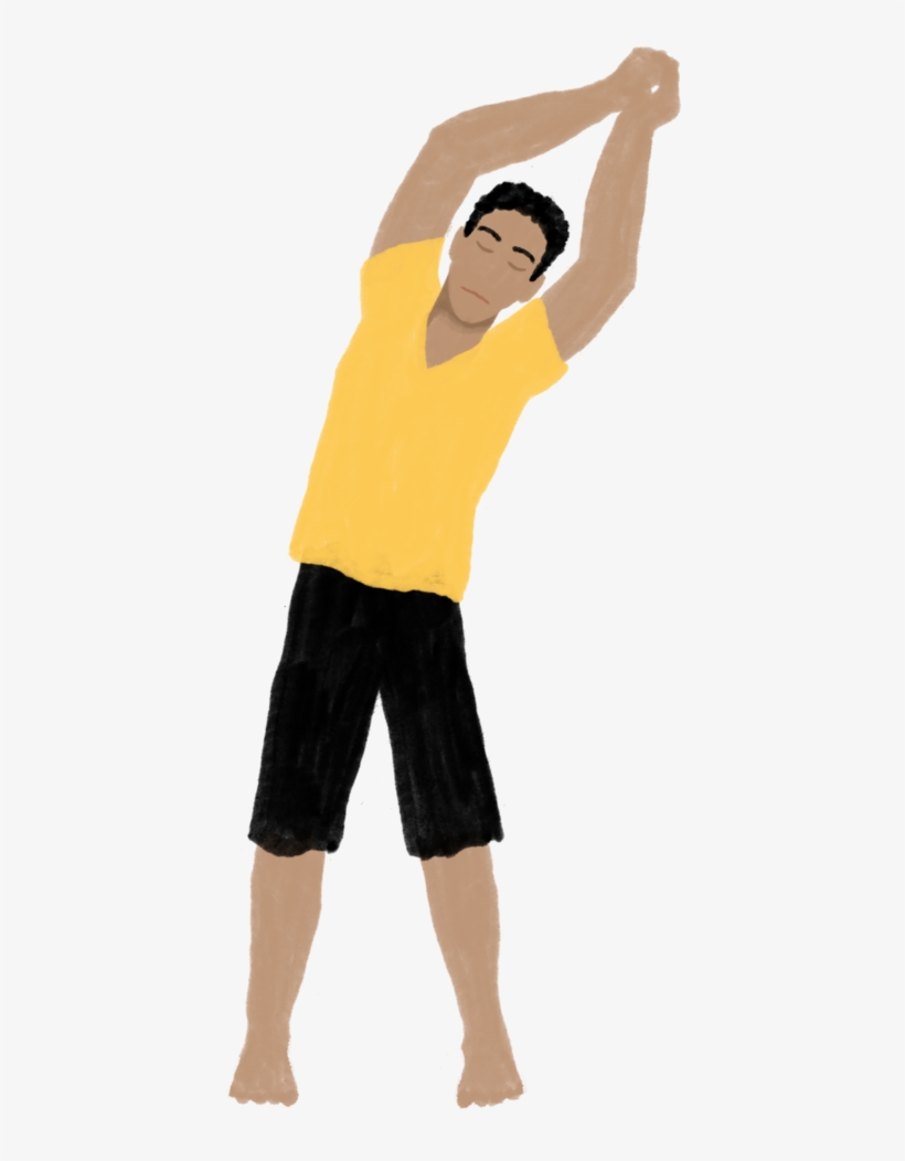 Calm Stretch - Standing, transparent png #8908389