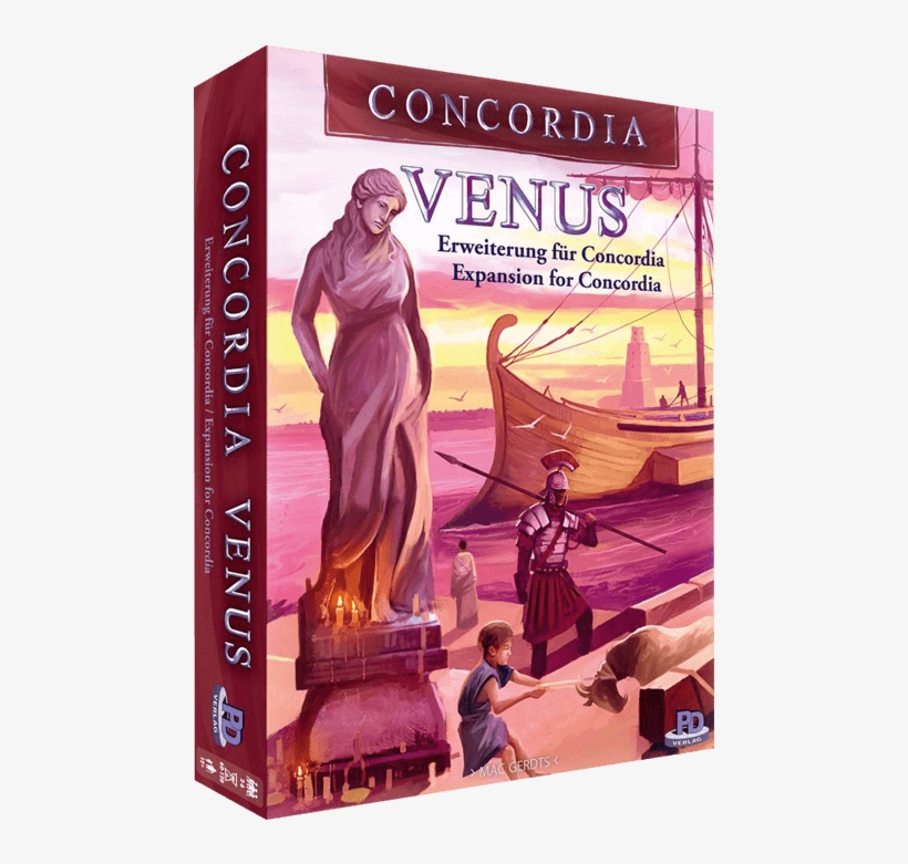 Concordia Venus Box - Concordia Venus Expansion, transparent png #8908946