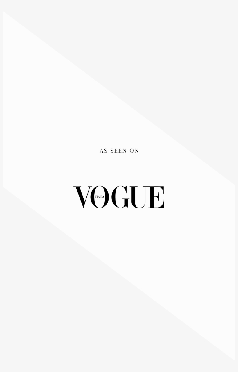Press Vogue Italia Logo - Vogue, transparent png #8909889