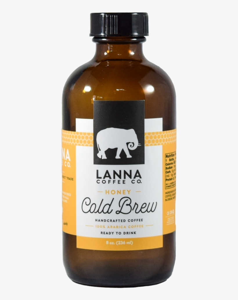 New Cold Brew Flavor Released - Glass Bottle, transparent png #8910335