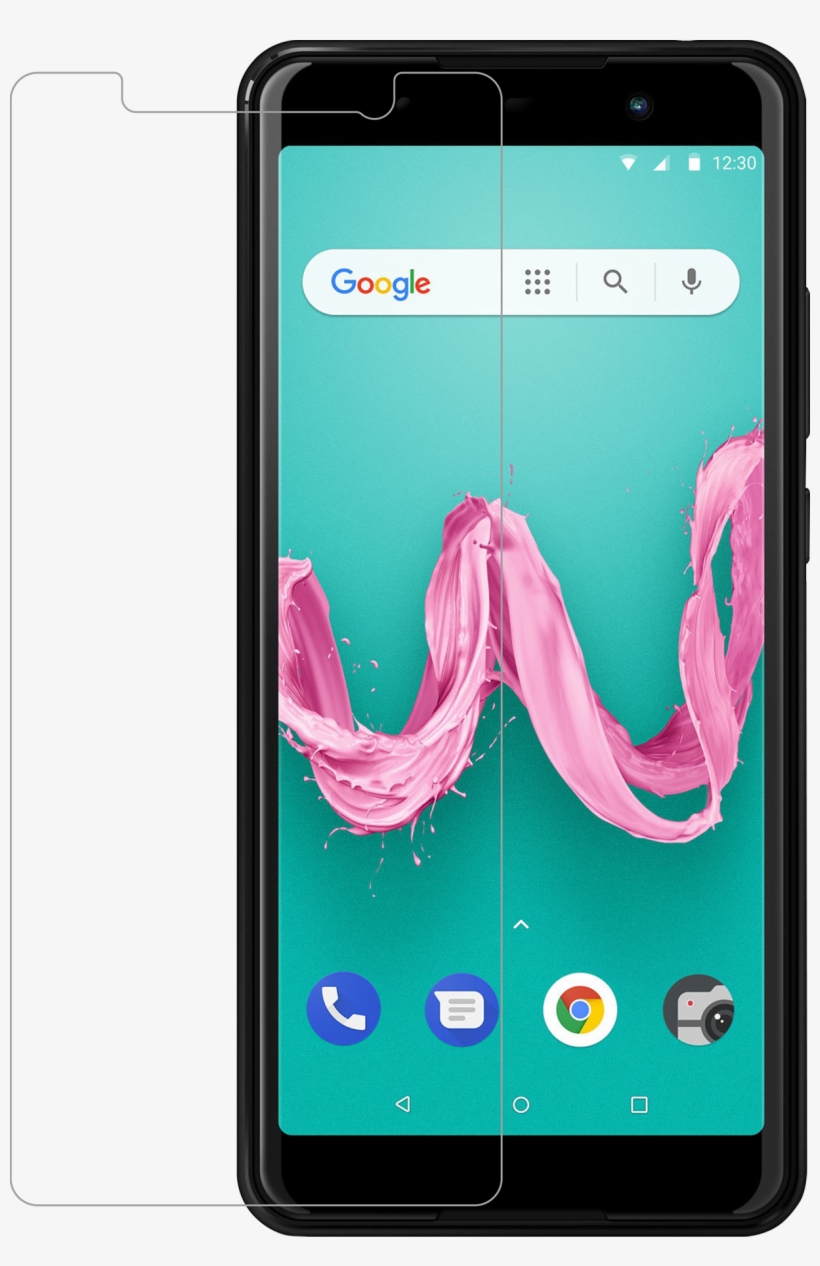 Azuri Tempered Glass Flat Rinox Armor - Wiko Lenny 5, transparent png #8910814