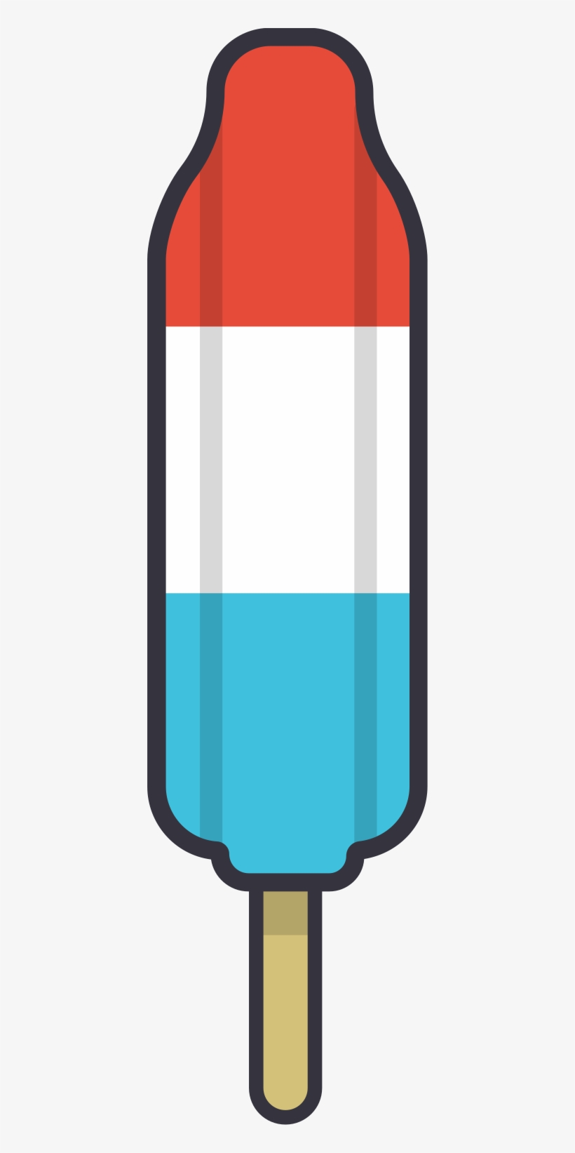 Ice Cream On Stick - Parallel, transparent png #8910915