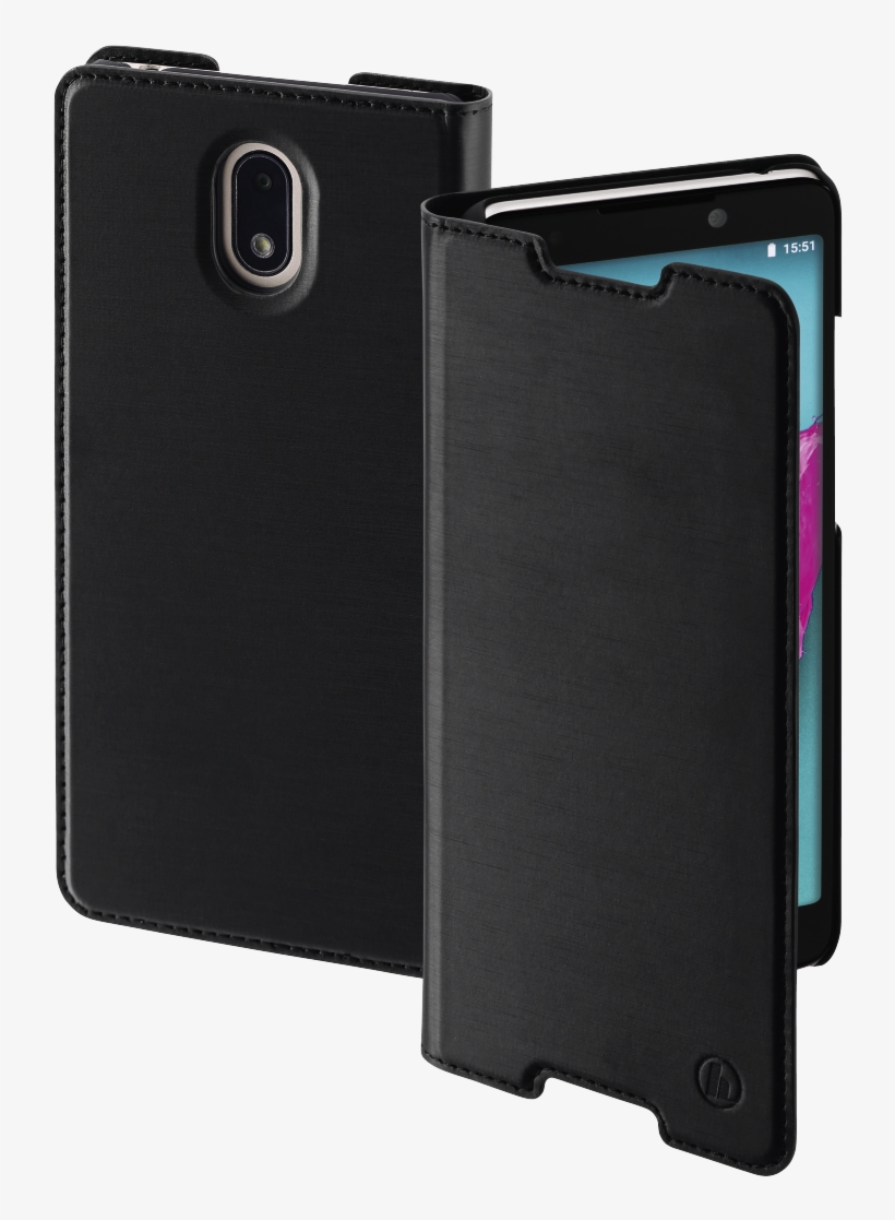 "slim" Booklet For Wiko Lenny 5, Black - Otto Handyhülle Samsung Galaxy S9 Plus, transparent png #8911225