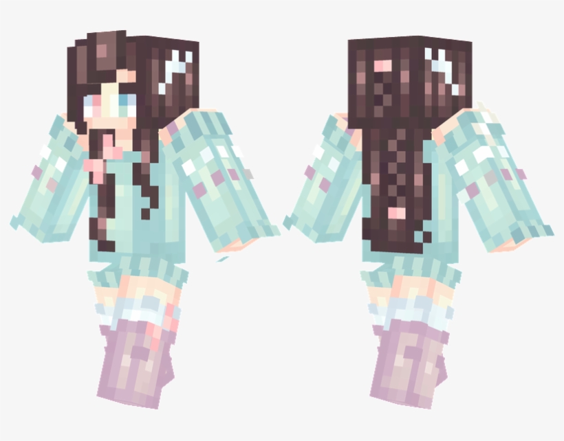 Clover - Deer Girl Skin Minecraft, transparent png #8911425