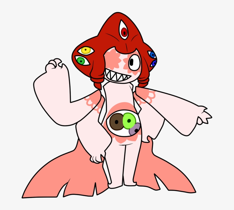 “ I Made An Eye Eater Jirachi And They're Super Cuuuuuuute - Cartoon, transparent png #8911832