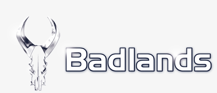 Chrome Logo Horizontal - Badlands Logo, transparent png #8912006