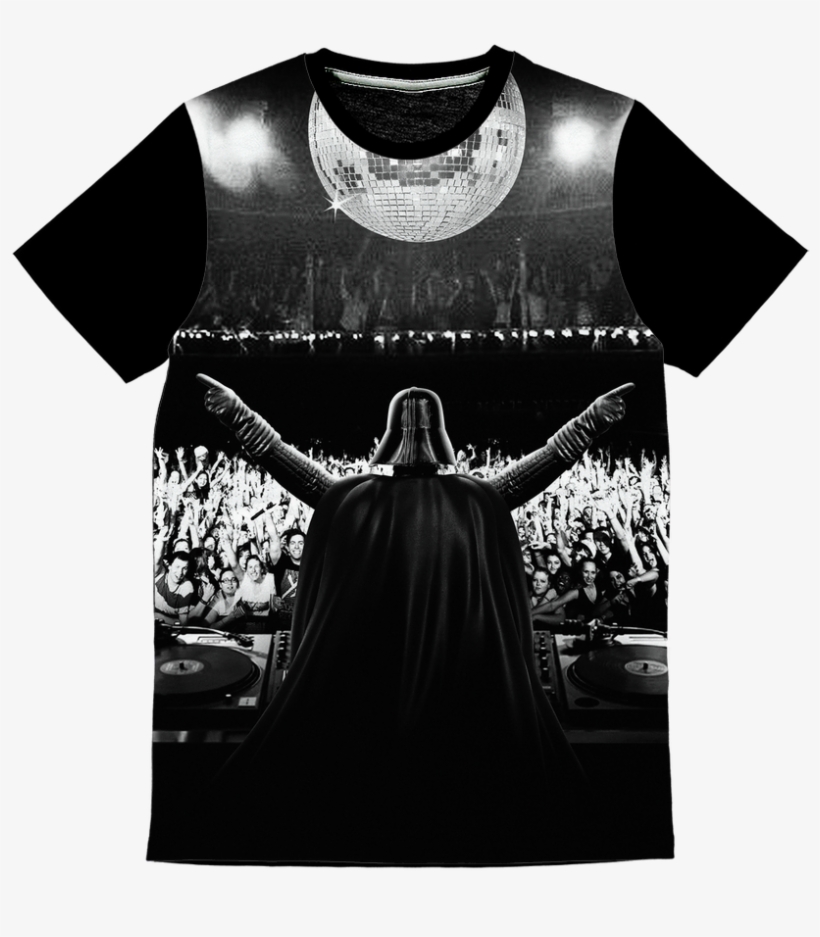 "party Vader Classic Sublimation Panel T-shirt\ - T-shirt, transparent png #8912009