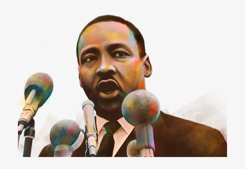 Martin Luther King Jr - Martin Luther King Jr., transparent png #8912036