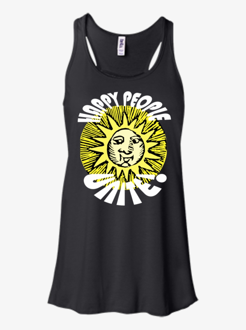 "happy People Unite" Flowy Racerback Tank Merch Mastery - Training To Be A Wonder Woman Shirt, transparent png #8912748