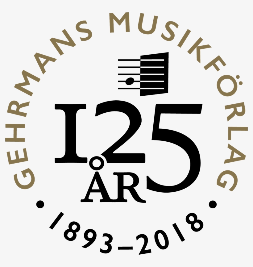 Gehrmans Music Publishing House Marks Its 125 Years - Poster, transparent png #8912815