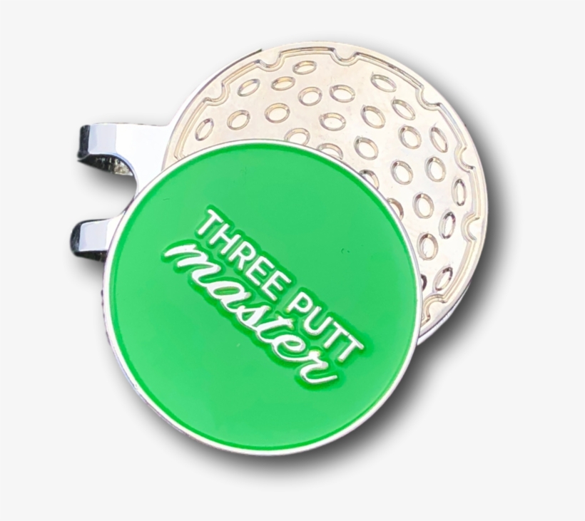 Three Putt Master Hat Clip W/ Ball Marker - Emblem, transparent png #8912883