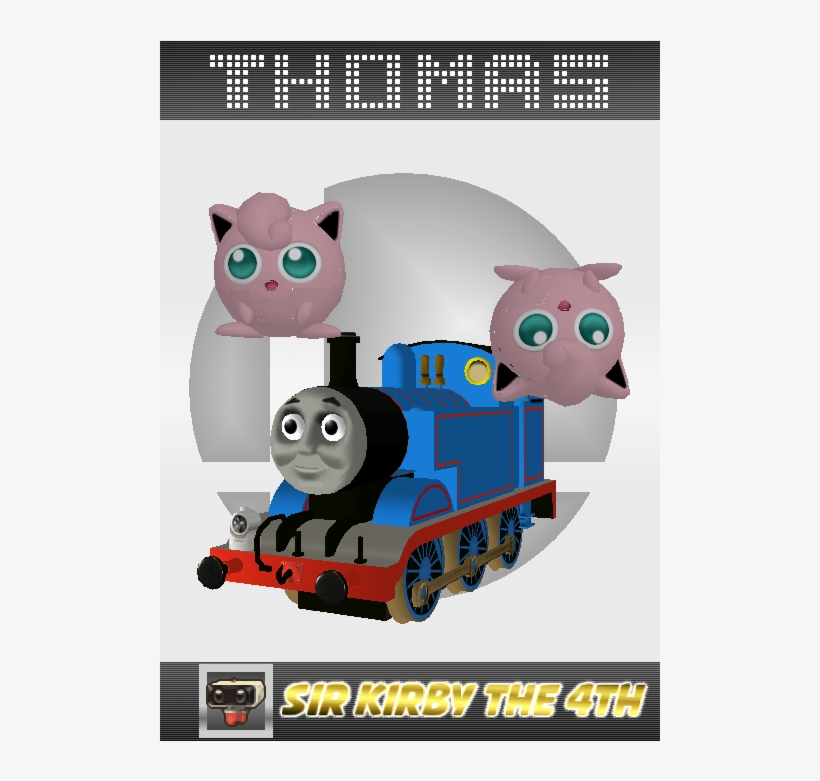 Now With Jigglyfists - Super Smash Bros Thomas, transparent png #8913572