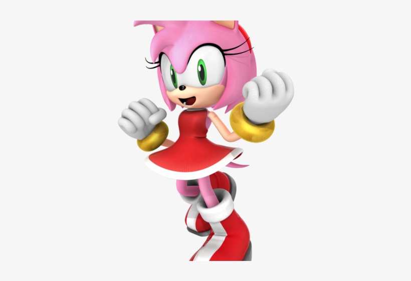 Sonic The Hedgehog Clipart Amy Rose - Sonic The Hedgehog 4 Amy, transparent png #8913576