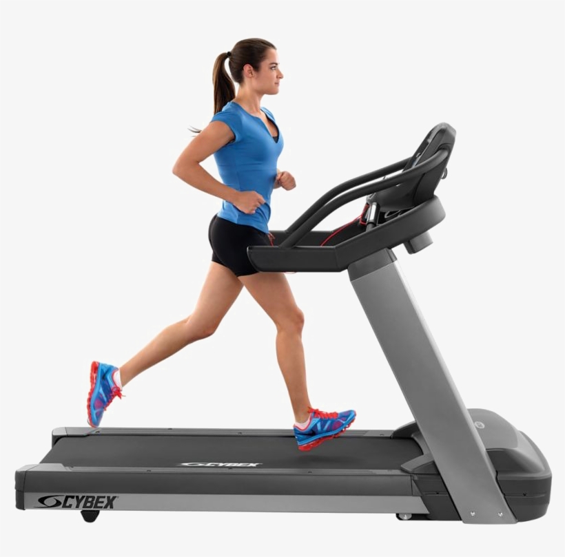Gym Machine Background Png - Exercise On Treadmill, transparent png #8913645