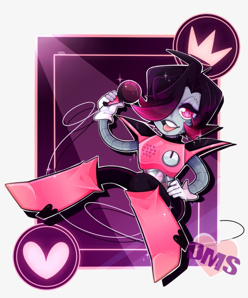#rouxlskaard #mettaton ~this Is Also My First #deltarunefanart - Illustration, transparent png #8913739