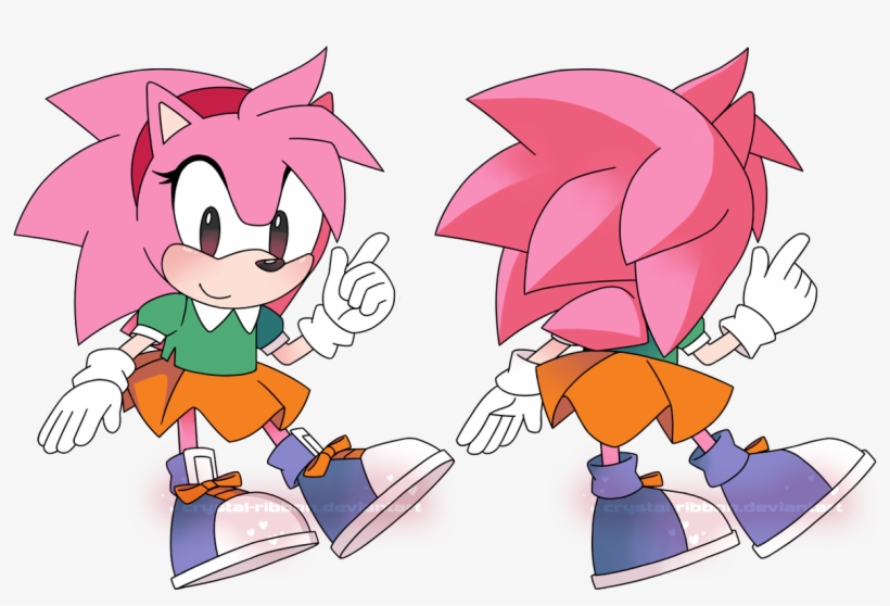 0 Replies 5 Retweets 3 Likes - Rosy The Rascal And Amy Rose, transparent png #8913750