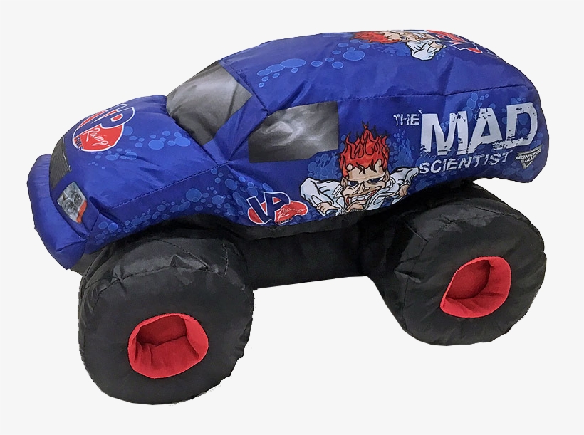 Plush Monster Jam Truck - Monster Truck, transparent png #8914031