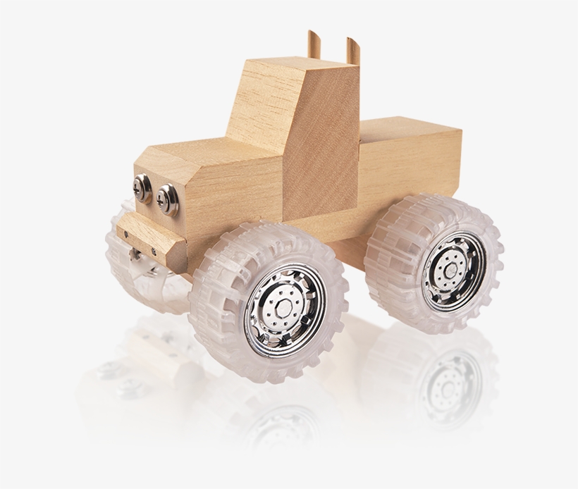 Wooden Toy Monster Truck - Toy, transparent png #8914521