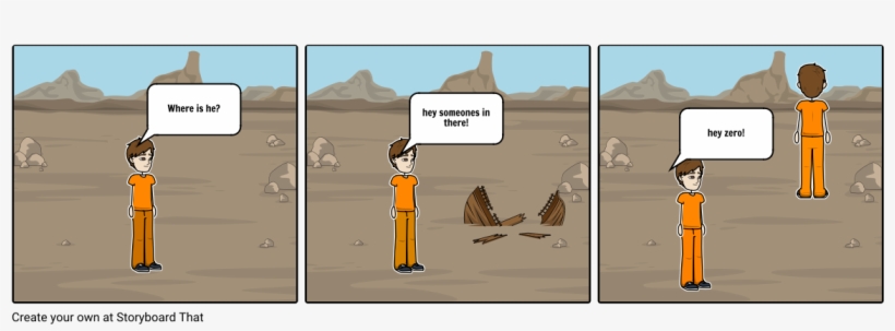 Stanly Runs Away To Find Zero - Spanish Explorers Storyboard, transparent png #8914844