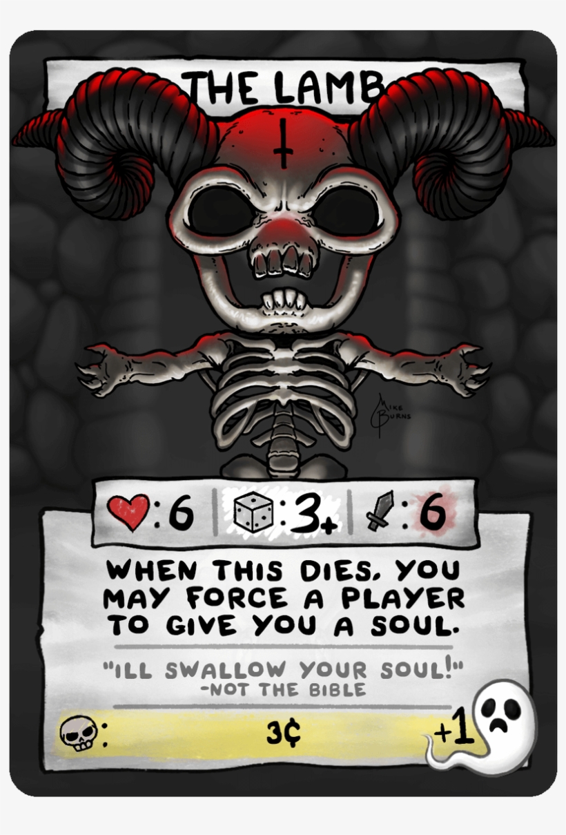 Binding Of Isaac Four Souls, transparent png #8915849