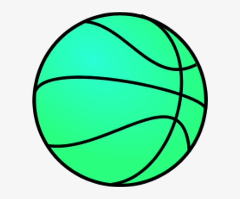 Picture Transparent Stock Green Clipart - Basketball Clip Art, transparent png #8915899