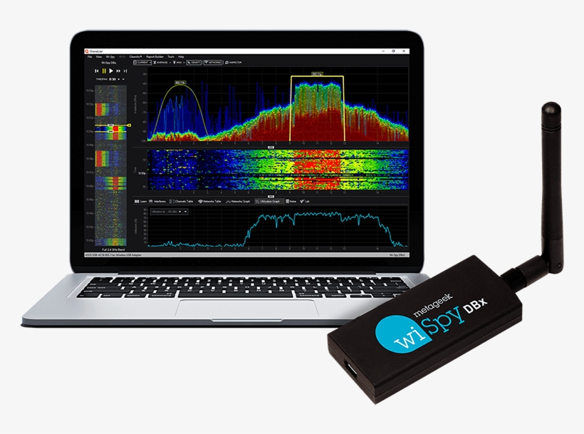 Chanalyzer Wi-spy, transparent png #8916343