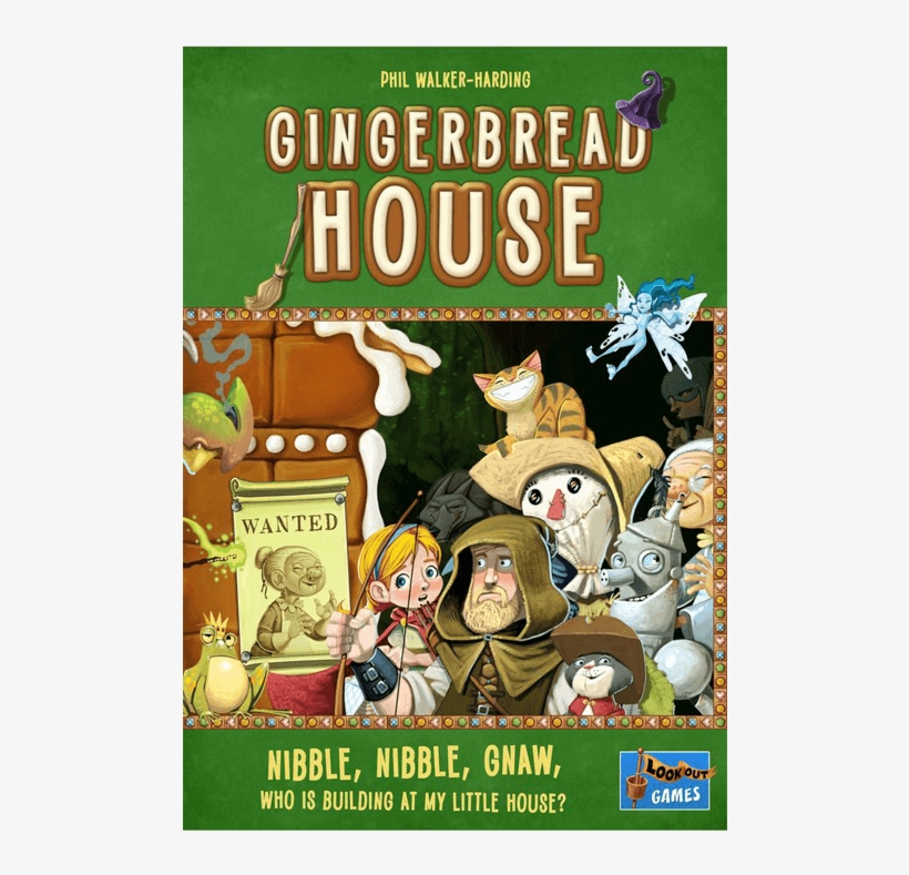 Gingerbread House Box - Gingerbread House Board Game, transparent png #8916795