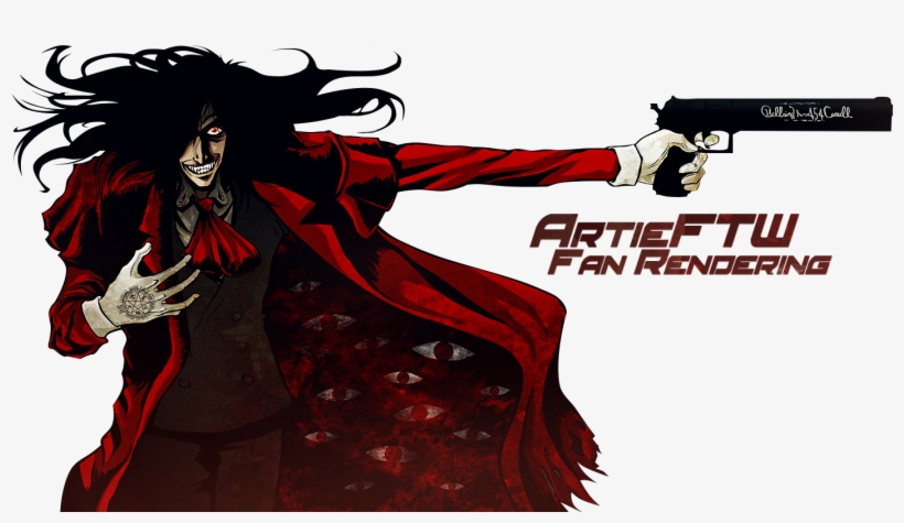 Pièce Maitresse De L'organisation Hellsing, Alucard - Alucard Render, transparent png #8916796