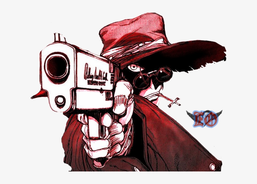 Alucard, Todos Conocemos Al Asesino De Vampiros Del - Alucard Hellsing Render, transparent png #8916927