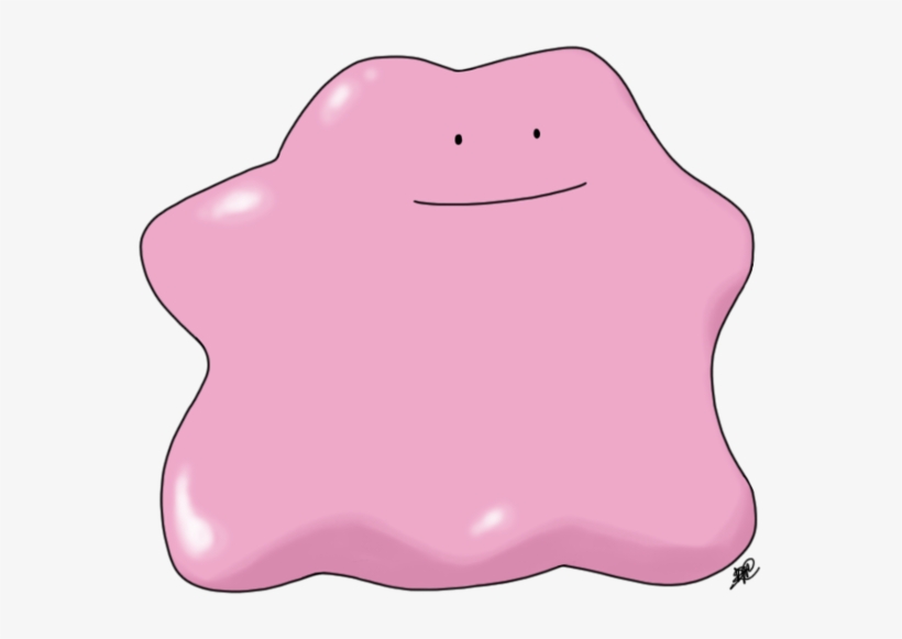 Ditto Transparent Png - Ditto Pokemon Png, transparent png #8917119
