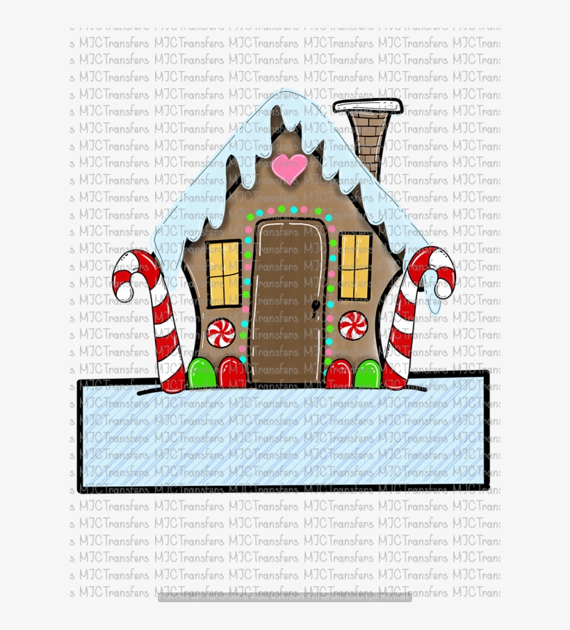 Girl Gingerbread House Mjctransfers - Craft, transparent png #8917280