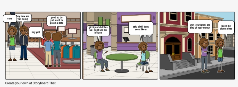 My Stuff Hoe So Dont Touch It - Cartoon, transparent png #8917561