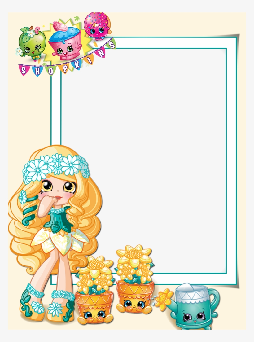 Shopkins, Booth Ideas, Photo Booth, Stationary, Invitations, - Cartoon, transparent png #8918018
