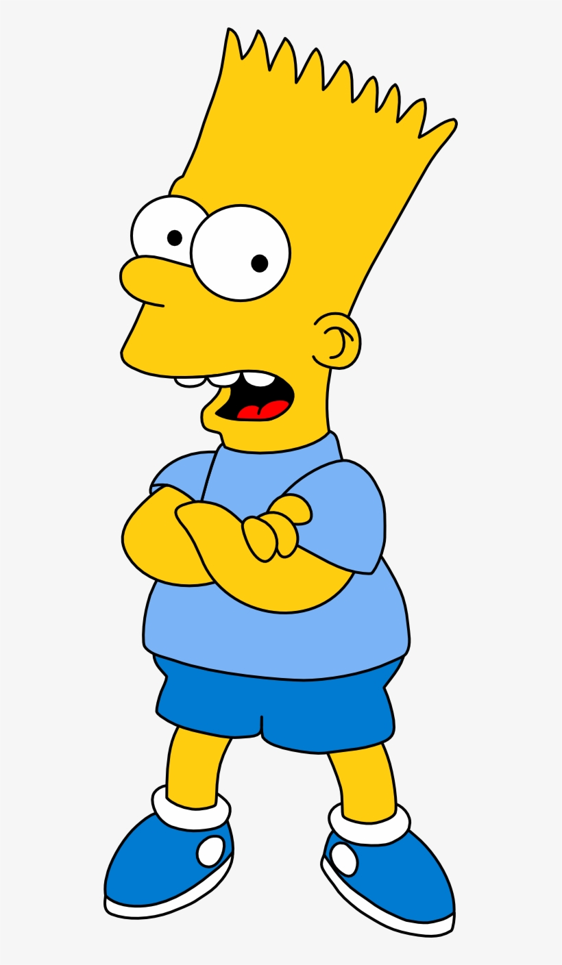 Bart Simpson - Bart Simpson 1990 Png, transparent png #8918104