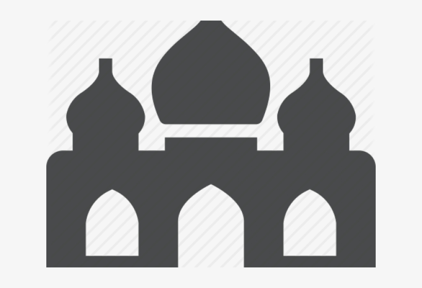 Taj Mahal Clipart Indian Castle - Holy Places, transparent png #8918622