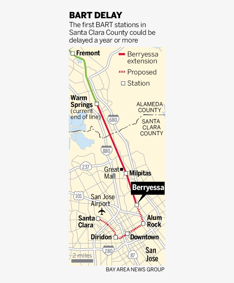 “vta Is Making Every Effort To Replace The Parts In - Map, transparent png #8918744