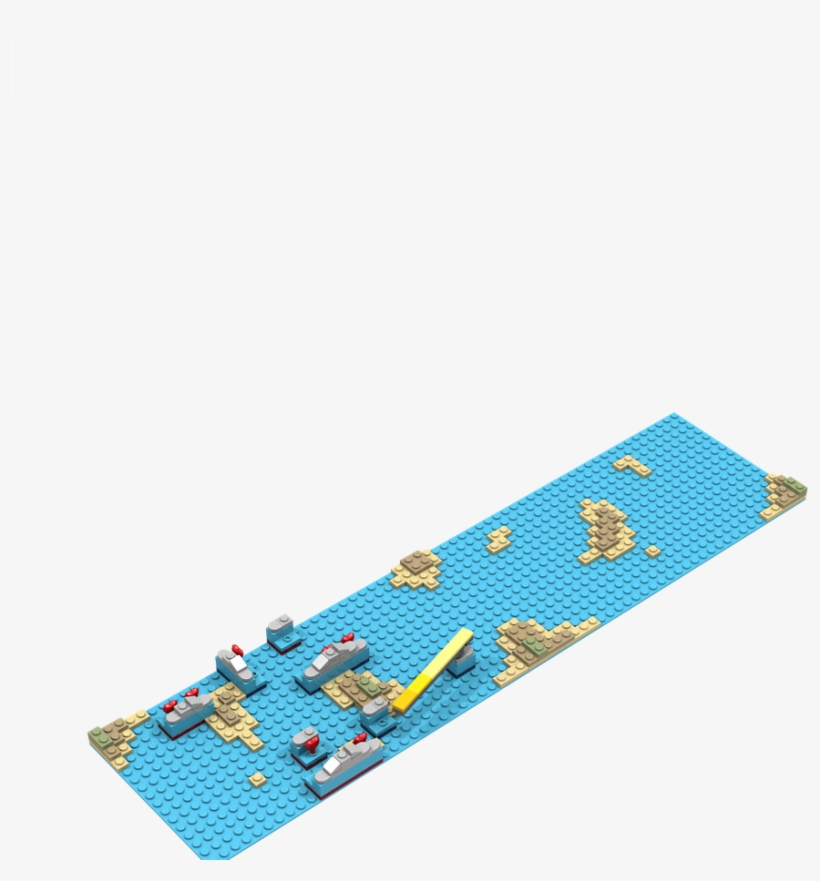 Battleships Lego Strategy Board Game - Strap, transparent png #8918825
