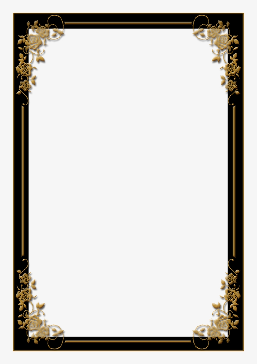 Rose Frame01a You're Welcome To Use And Abuse This - 13 Principle Of Wicca, transparent png #8919046