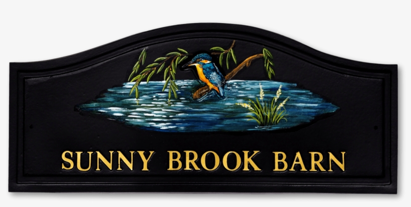 Kingfisher House Sign - Wallet, transparent png #8919146