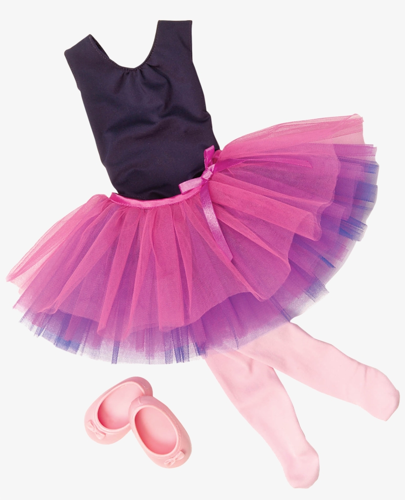 Dance Tulle You Drop Ballet Outfit For 18-inch Dolls - Our Generation Ballet Outfit, transparent png #8919375