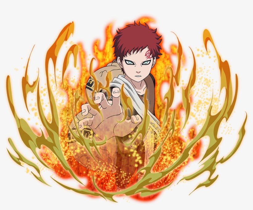 ☆5 Bb Gaara - Naruto Blazing Gaara, transparent png #8919481