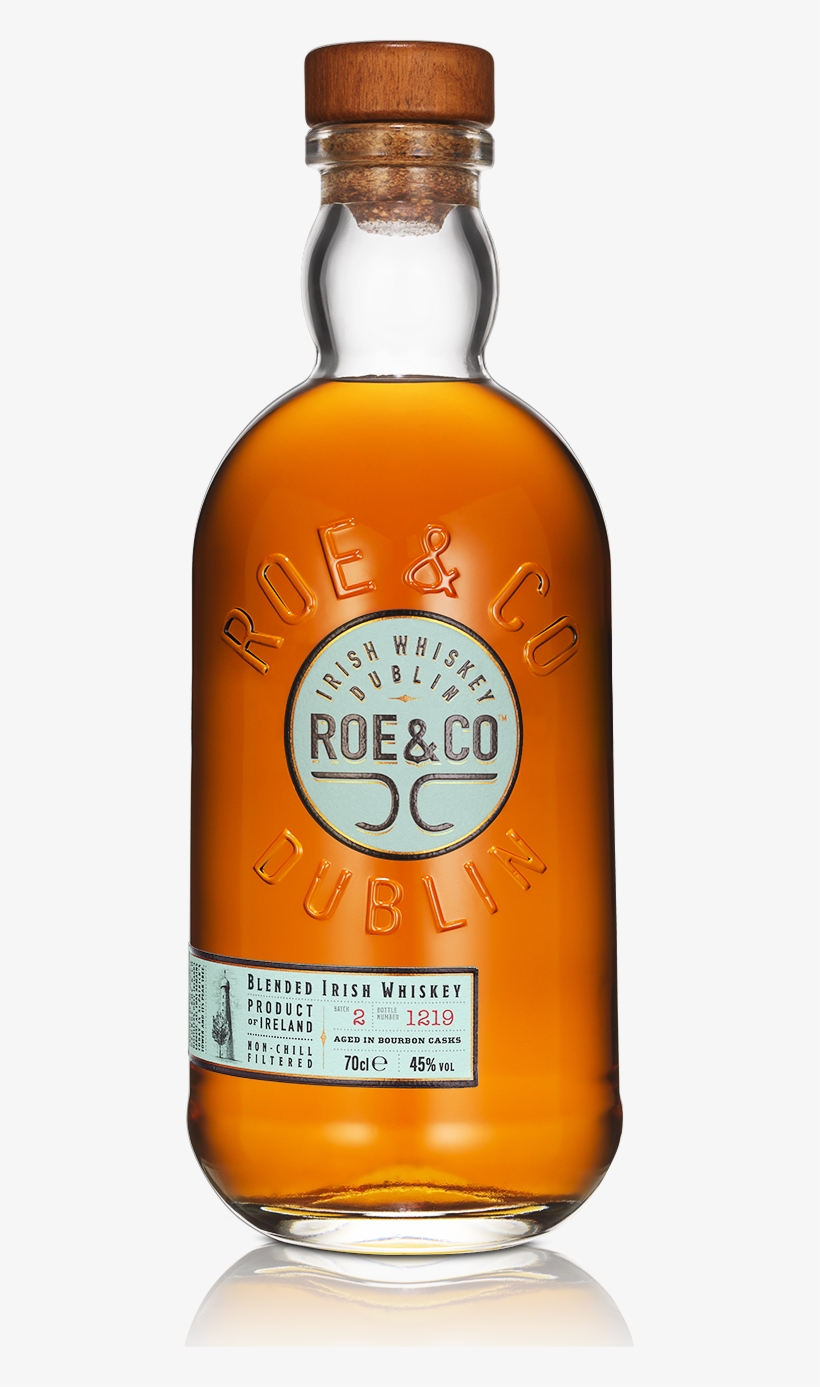 Blended Irish Whiskey - Roe & Co Irish Whiskey, transparent png #8919864