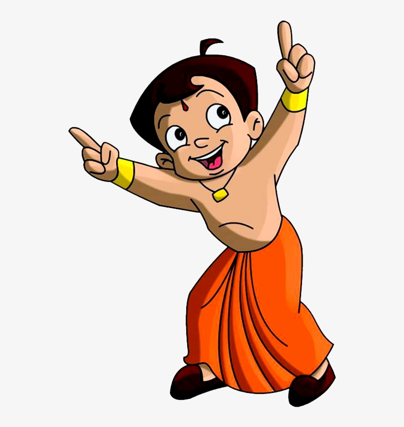 Kid Playing - Chhota Bheem Pics Download, transparent png #8921071