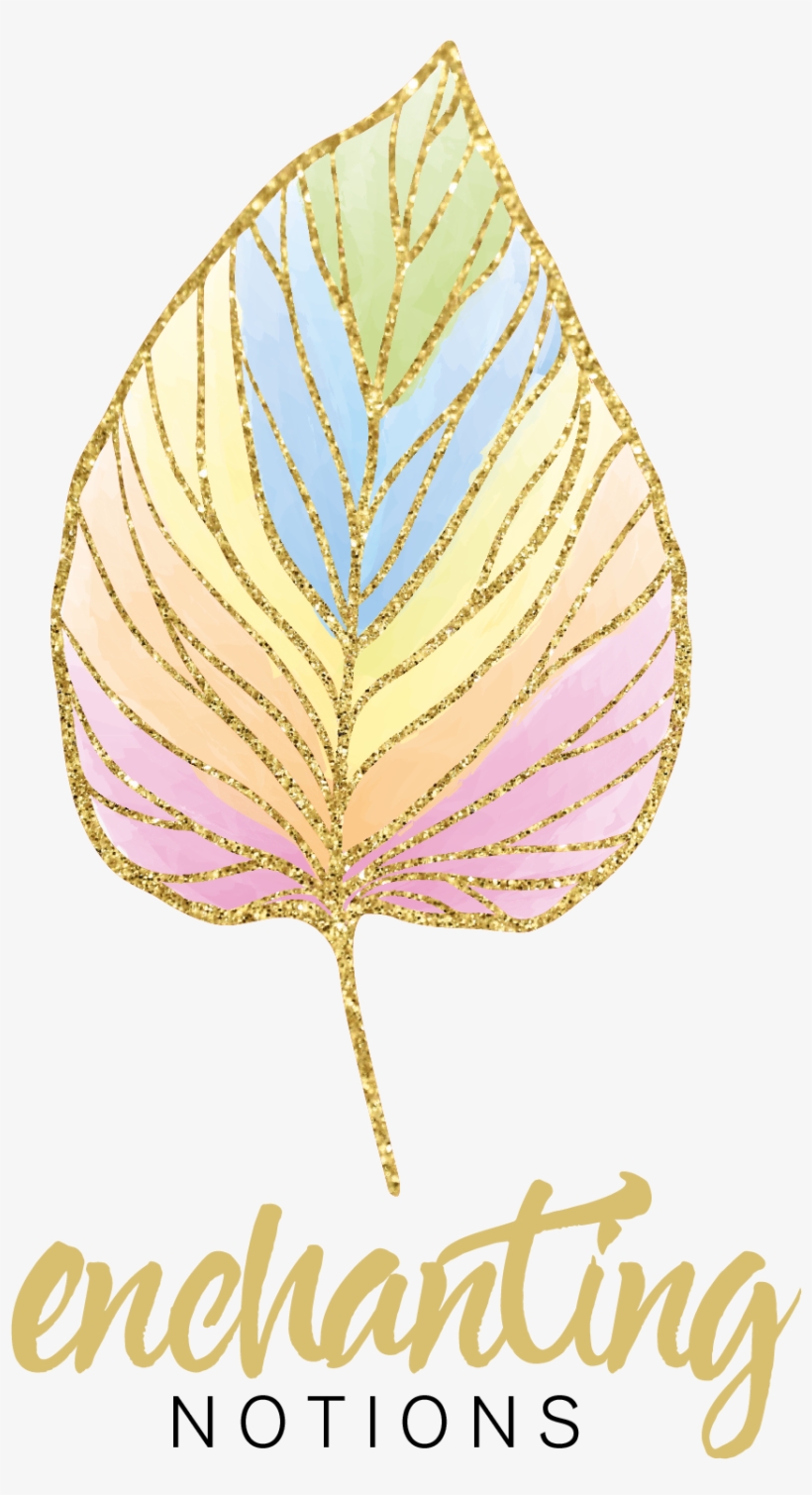 Cropped-161229 Logo Enchantingnotions Schwarz13 - Floral Design, transparent png #8921159