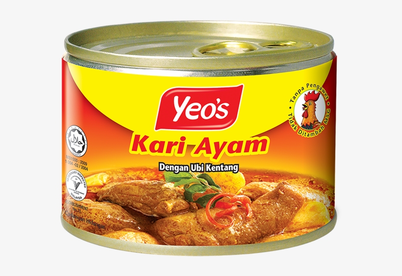 Yeo's Chicken Curry With Potatoes 280g, transparent png #8921706